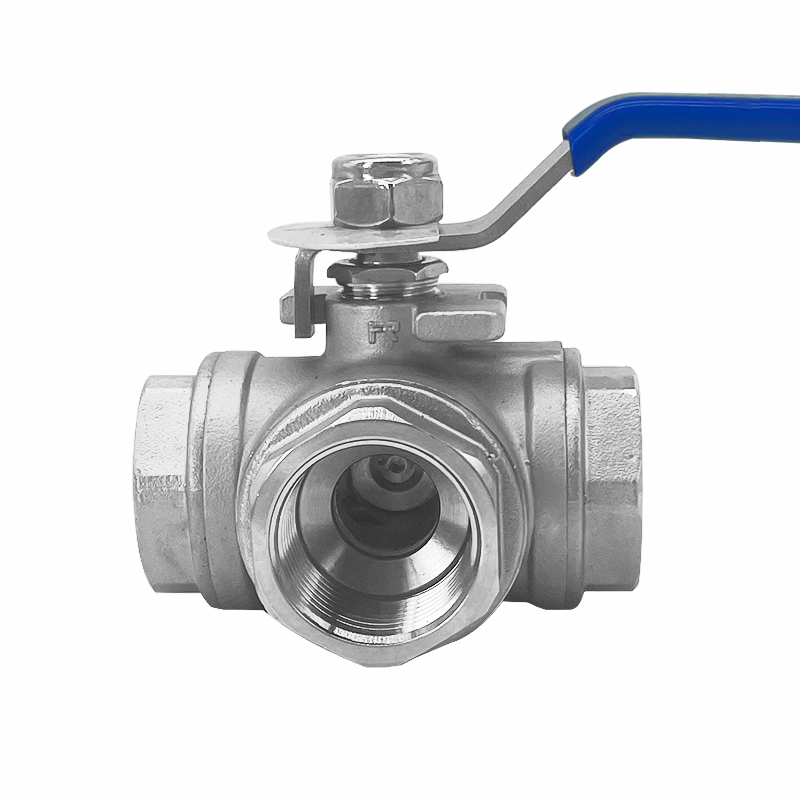 手動(dòng)三通螺紋球閥